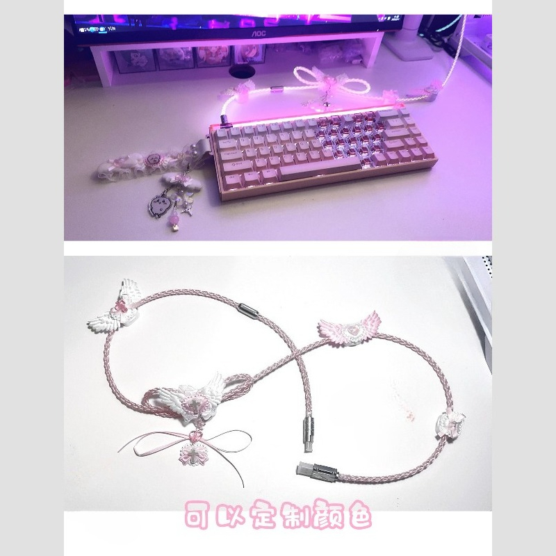 Decor Lighting Returns - สายเคเบิล RGB Avaitor 8K สีขาว แสงสีขาว