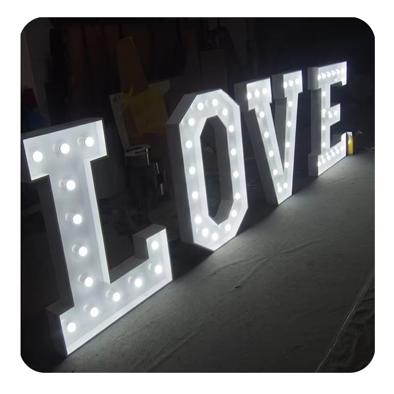 Light Up Letters Marquee - ตกแต่ง Marry Me ไฟ Marquee Letter