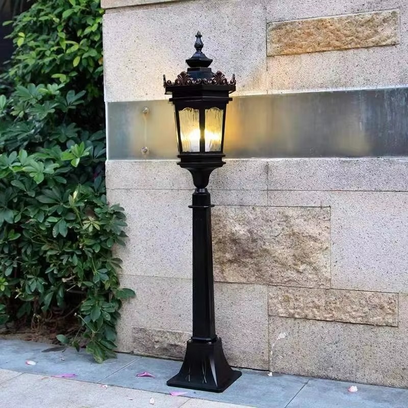 Lighting Decor House - ไฟสวนโซลาร์เซลล์ติดตั้งกลางแจ้งแบบตั้งพื้น กันน้ำ สำหรับตกแต่งสวน บ้านเล็กๆ สนามหญ้า แสงไฟภูมิทัศน์
