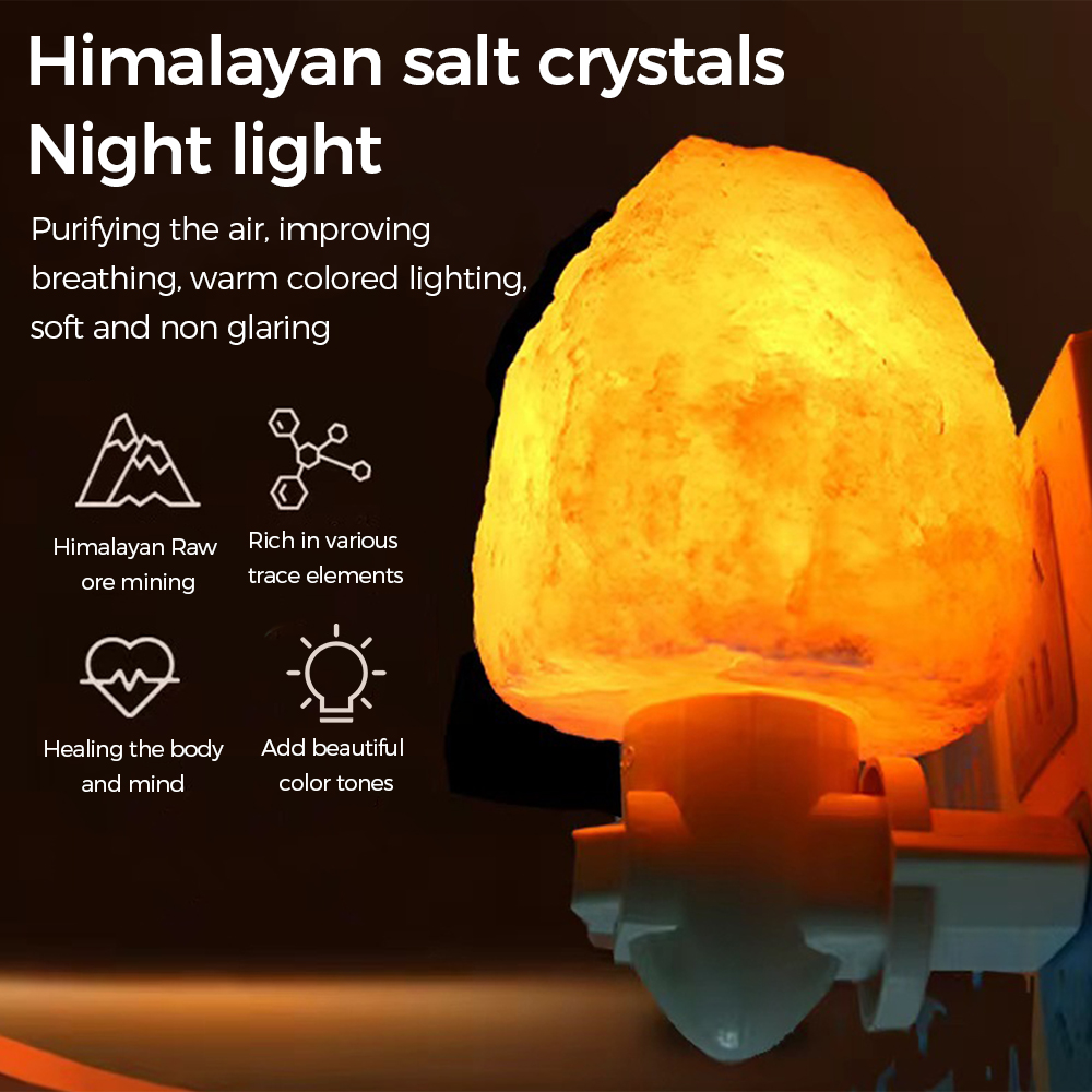 Decor Lighting Uk - C5 LED Night Light โคมไฟเกลือหิมาลัย Night