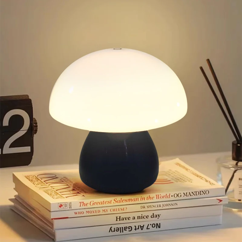 เห็ด LED โคมไฟตั้งโต๊ะชาร์จ To - Mushroom Table Lamp บทวิจารณ์และราคา