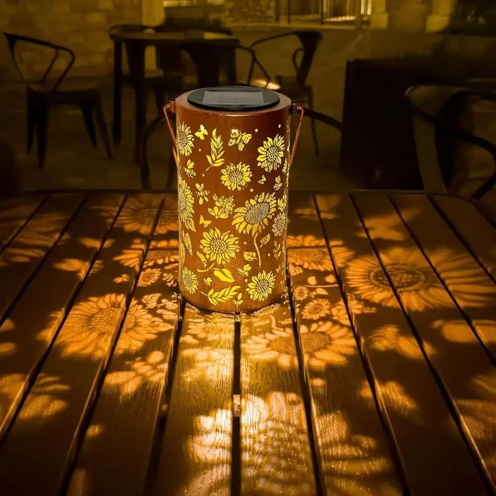 ไฟดอกทานตะวัน แสงเงา ไฟกันน้ำก - Yard Lighting Decor บทวิจารณ์และราคา