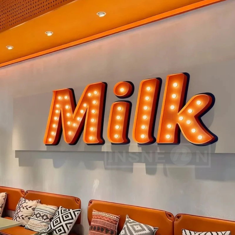 ป้ายไฟตัวอักษรโลหะแบบกำหนดเอง, - Light Up Letters Marquee บทวิจารณ์และราคา