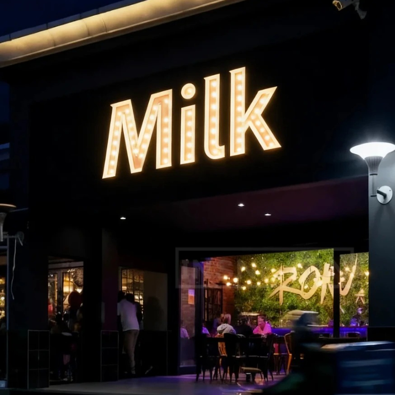 ป้ายไฟตัวอักษรโลหะแบบกำหนดเอง, - Light Up Letters Marquee บทวิจารณ์และราคา