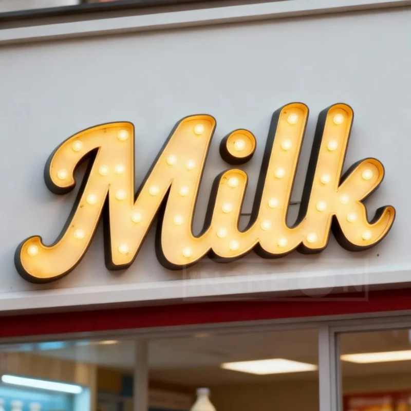 ป้ายไฟตัวอักษรโลหะแบบกำหนดเอง, - Light Up Letters Marquee บทวิจารณ์และราคา