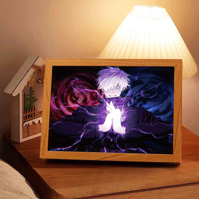 Jujutsu Kaisen LED Light ภาพวา - Lighting Room Decor Items บทวิจารณ์และราคา