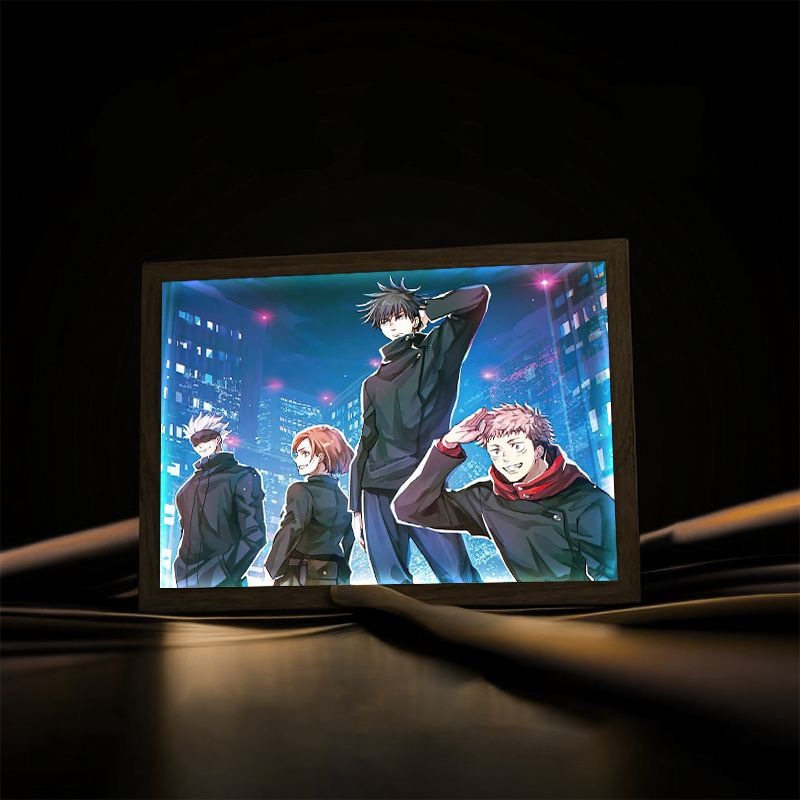 Jujutsu Kaisen LED Light ภาพวา - Lighting Room Decor Items บทวิจารณ์และราคา
