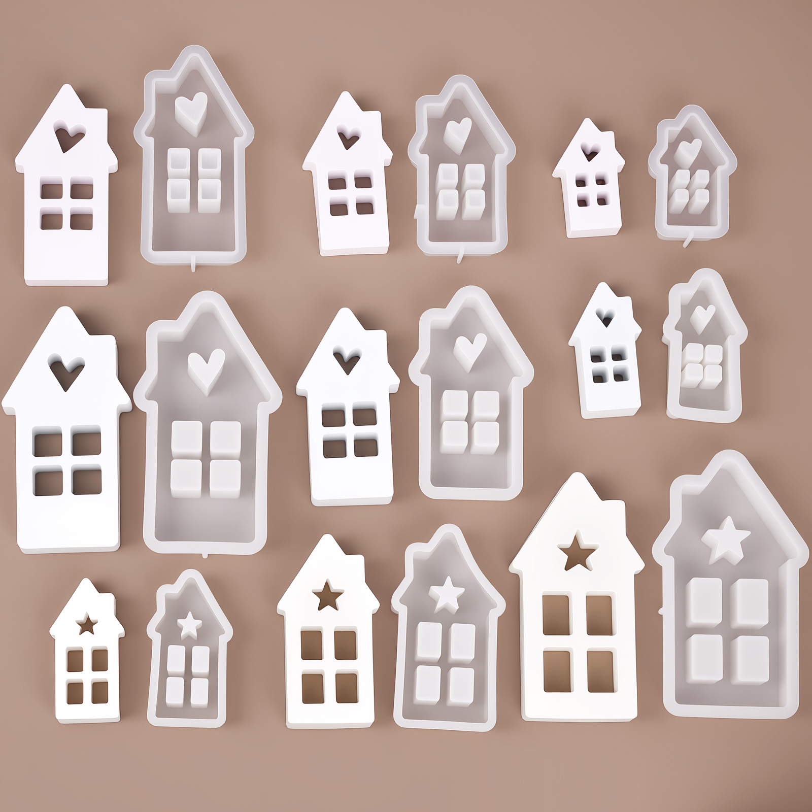 Star Heart House แม่พิมพ์ซิลิโ - Lighting Decor House บทวิจารณ์และราคา