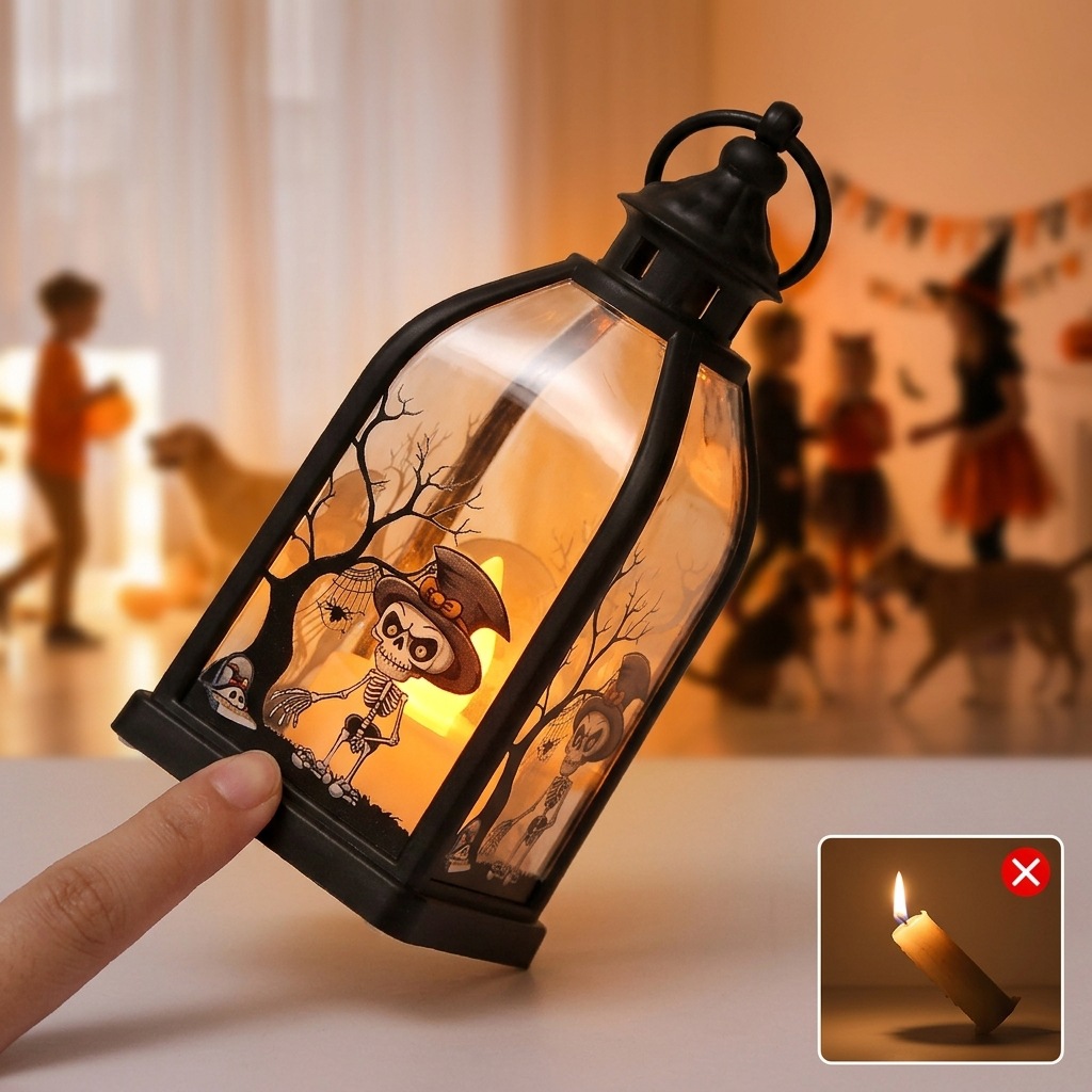 โคมไฟ LED แขวนธีมปราสาทผีฮาโลว - Lighting Decor House บทวิจารณ์และราคา