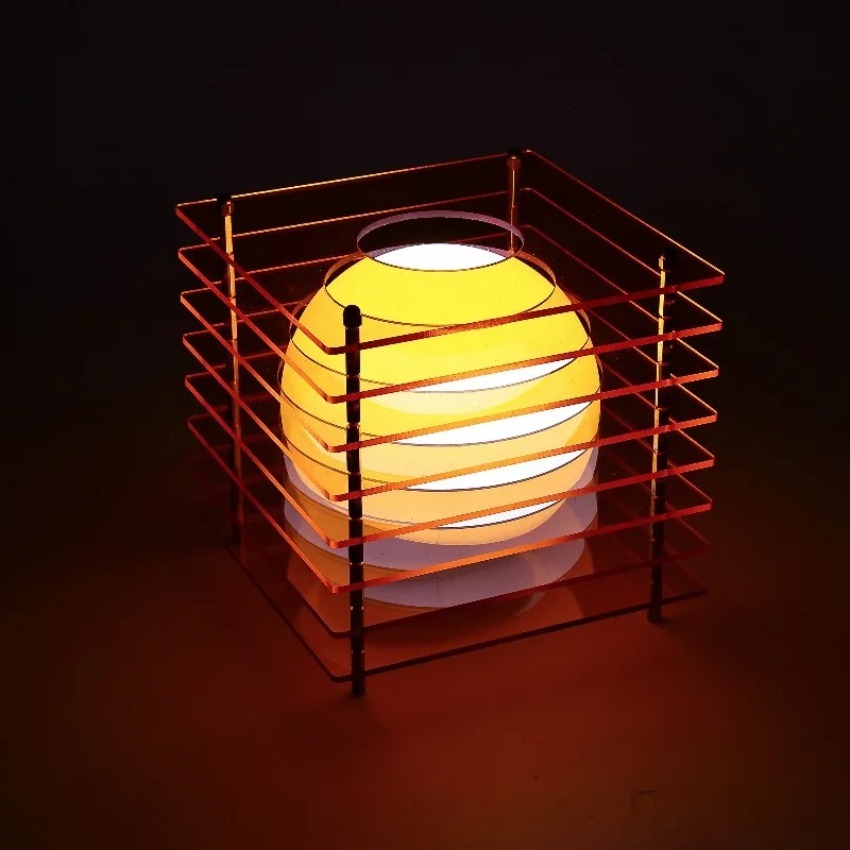 DIY อะคริลิคพันชั้นโคมไฟโคมไฟด - Lighting Decor For Room บทวิจารณ์และราคา
