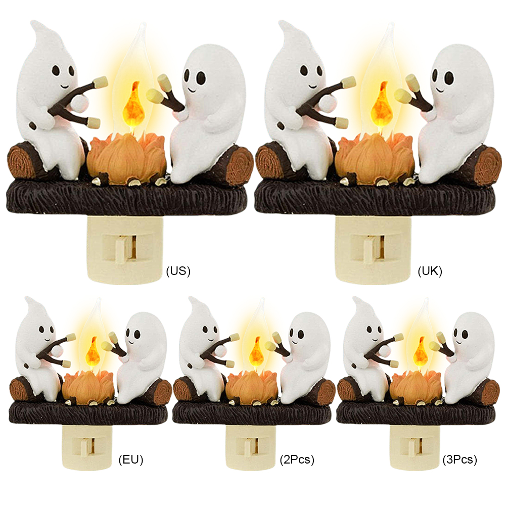 ไฟกลางคืนรูปผีน่ารักปลั๊กการตก - Decor Lighting Uk บทวิจารณ์และราคา
