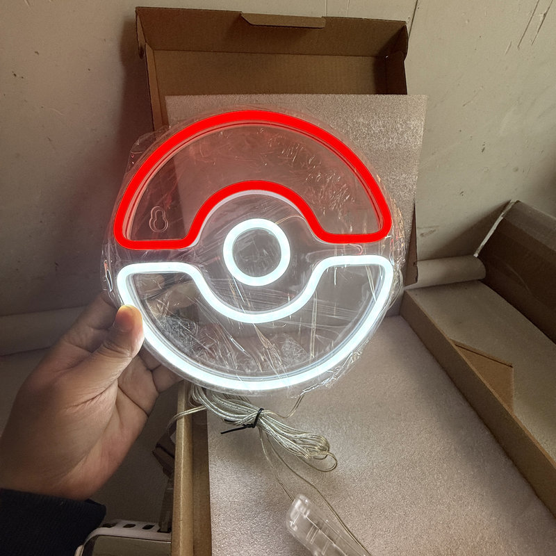 ไฟนีออนโปเกบอลเรืองแสง ขนาด 20 - Lighting Room Decor Items บทวิจารณ์และราคา