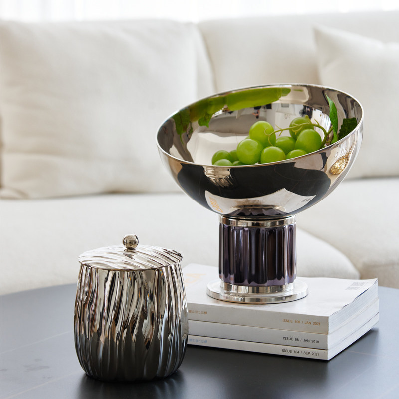 อินเดียนำเข้าชามผลไม้ทรงสูงทำจ - Decor Lighting India บทวิจารณ์และราคา