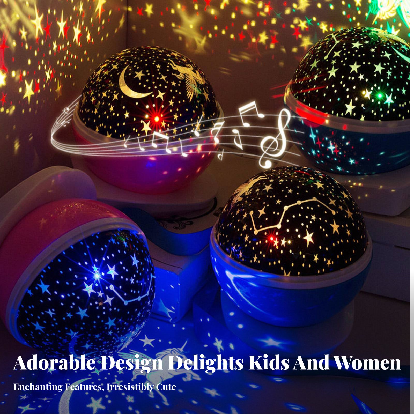 อุปกรณ์ฉายภาพกาแล็กซี เอฟเฟกต์ - Led Lighting Decor บทวิจารณ์และราคา