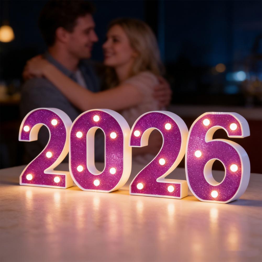 ตัวเลขไฟ LED ขนาดใหญ่ ปี 2026  - Light Up Letters Marquee บทวิจารณ์และราคา