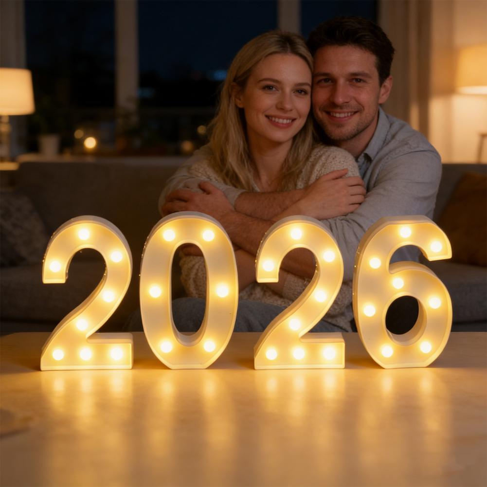 ตัวเลขไฟ LED ขนาดใหญ่ ปี 2026  - Light Up Letters Marquee บทวิจารณ์และราคา
