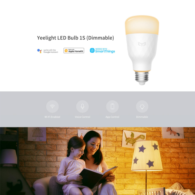 YEELIGHT หลอดไฟ LED 1S สมาร์ท  - Yeelight Light Smart Bulb บทวิจารณ์และราคา
