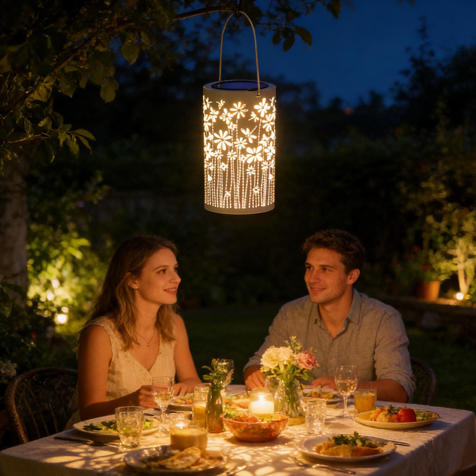 โคมไฟแขวนพลังงานแสงอาทิตย์ โคม - Yard Lighting Decor บทวิจารณ์และราคา