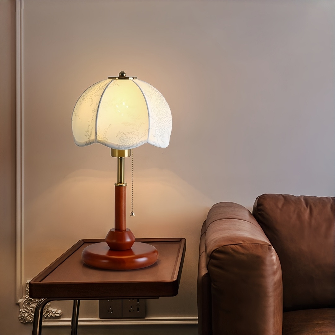 โคมไฟตั้งโต๊ะทรงโดมแบบวินเทจ ส - Led Lighting Decor บทวิจารณ์และราคา