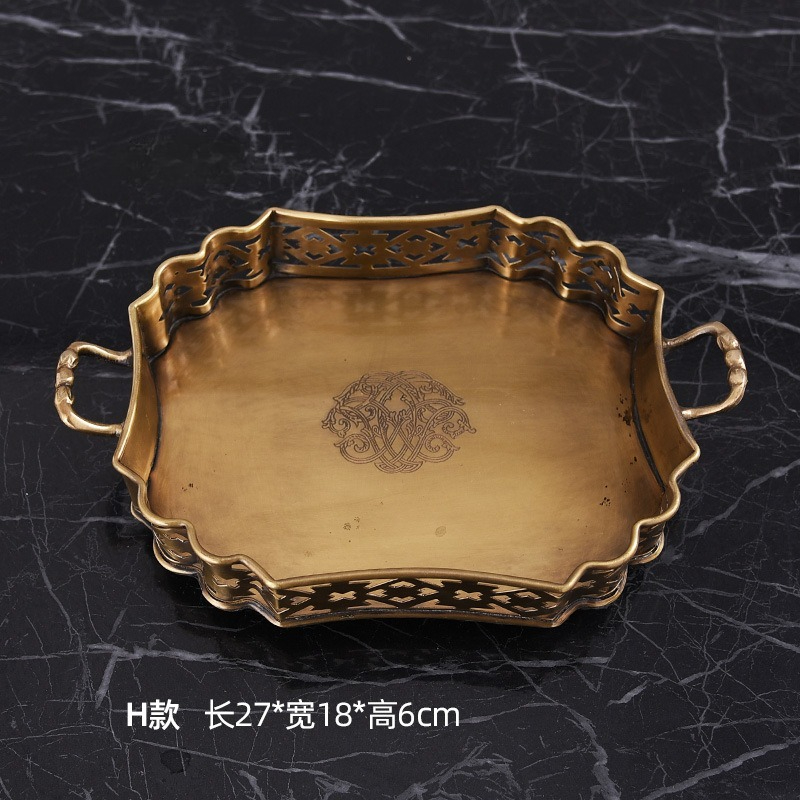 ถาดตกแต่งทองเหลืองนำเข้าจากอิน - Decor Lighting India บทวิจารณ์และราคา