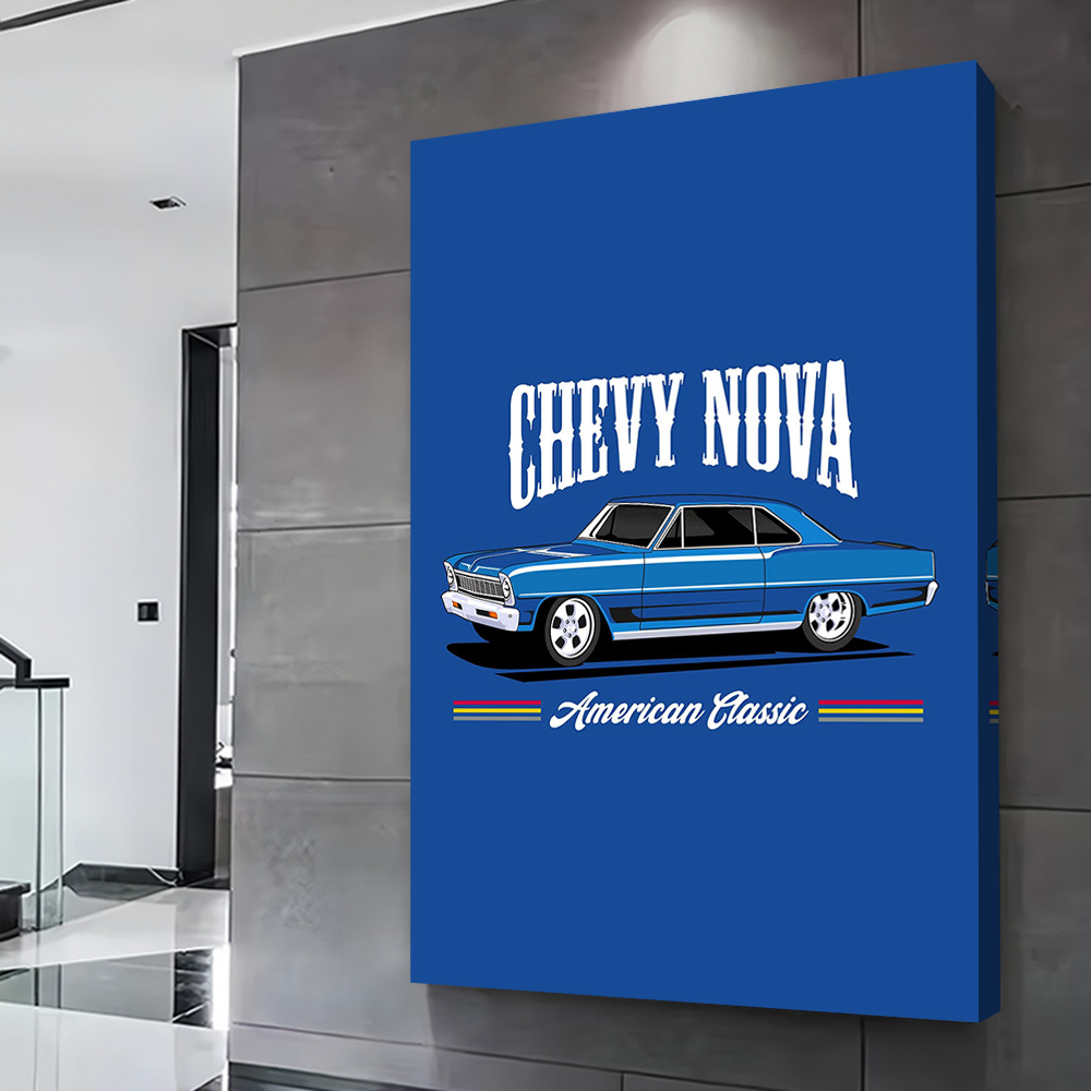 โปสเตอร์ภาพพิมพ์รถเชฟโรเลต โนว - Nova Decor & Lighting Julestjerne บทวิจารณ์และราคา