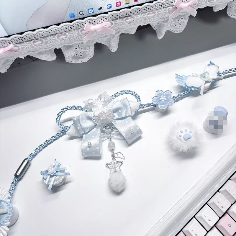 สายเคเบิล RGB Avaitor สีขาว/น้ - Decor Lighting Returns บทวิจารณ์และราคา
