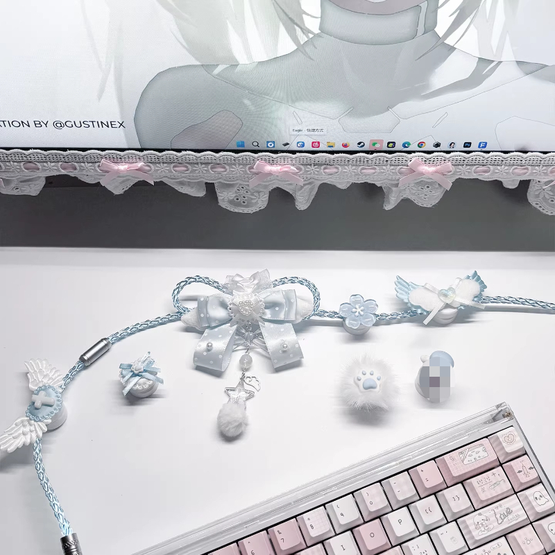 สายเคเบิล RGB Avaitor สีขาว/น้ - Decor Lighting Returns บทวิจารณ์และราคา