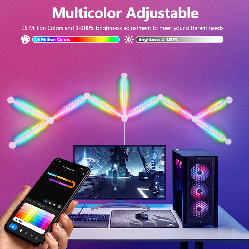 โคมไฟติดผนัง RGB อัจฉริยะ, ไฟ  - Lighting Decor For Room บทวิจารณ์และราคา