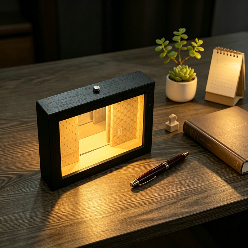 กรอบรูปกระจกอินฟินิตี้พร้อมไฟ  - Lighting Decor Photos บทวิจารณ์และราคา