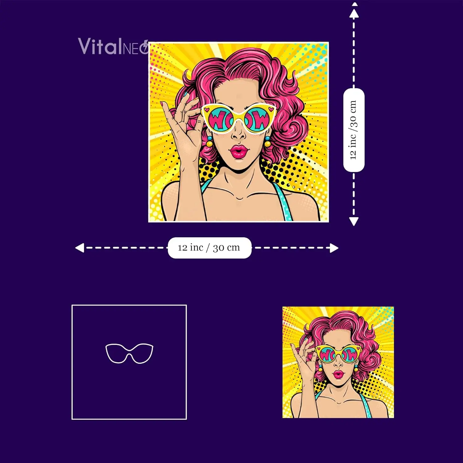 ป้ายไฟนีออน Wow Lady Uv Pop สไ - Lighting Decor Wow บทวิจารณ์และราคา