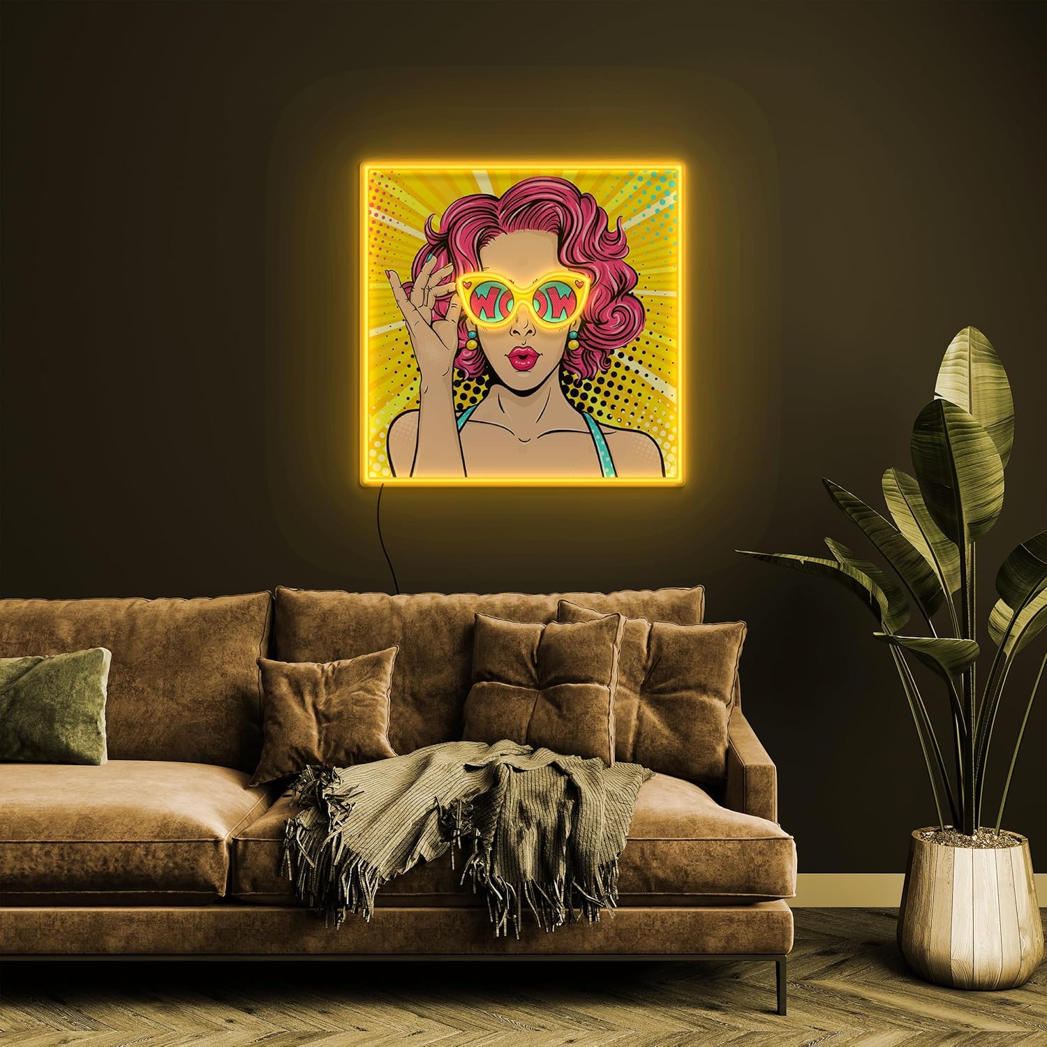 ป้ายไฟนีออน Wow Lady Uv Pop สไ - Lighting Decor Wow บทวิจารณ์และราคา