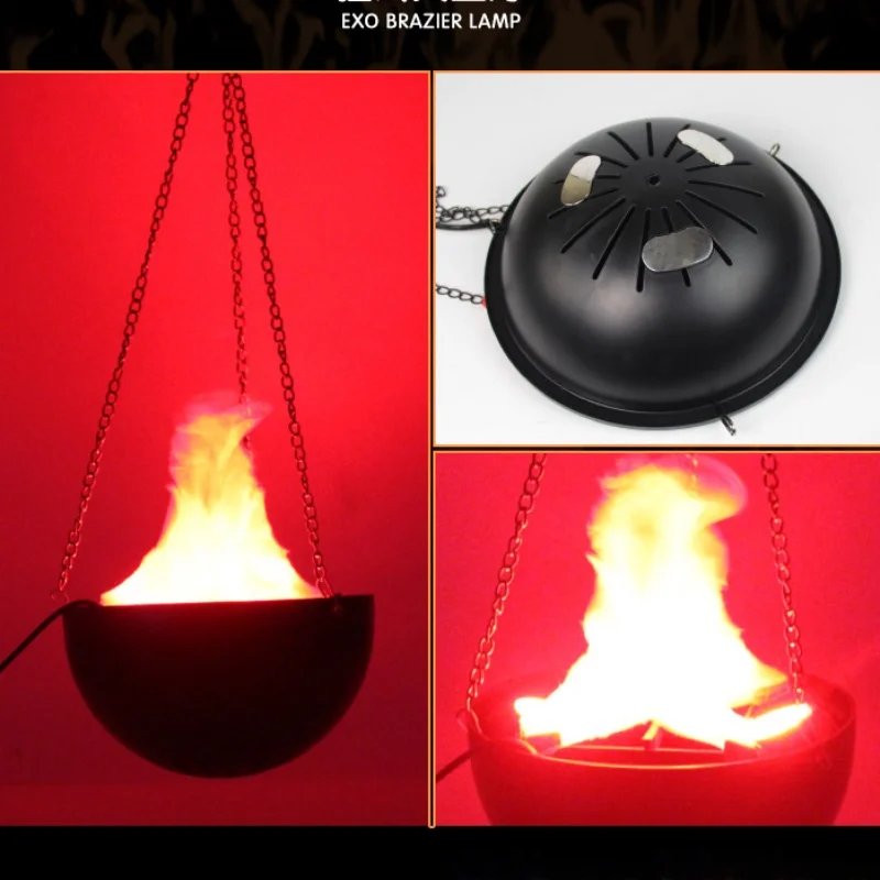 โคมไฟเปลวไฟ 3 มิติ จำลองเตาไฟ  - Lighting Decor House บทวิจารณ์และราคา