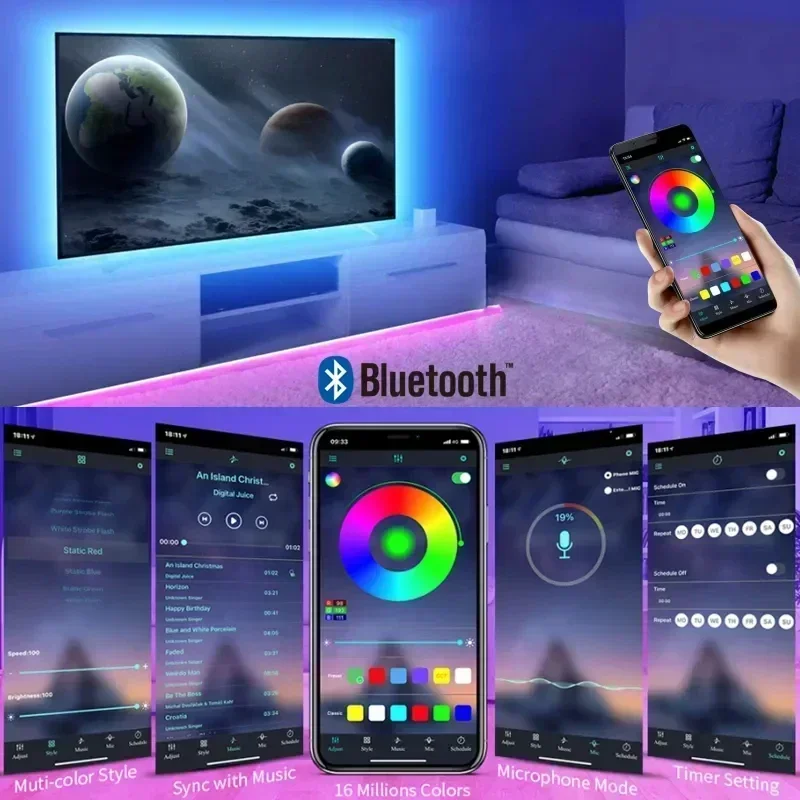 ไฟ LED RGB อัจฉริยะสำหรับเล่นเ - Lighting Decor For Room บทวิจารณ์และราคา