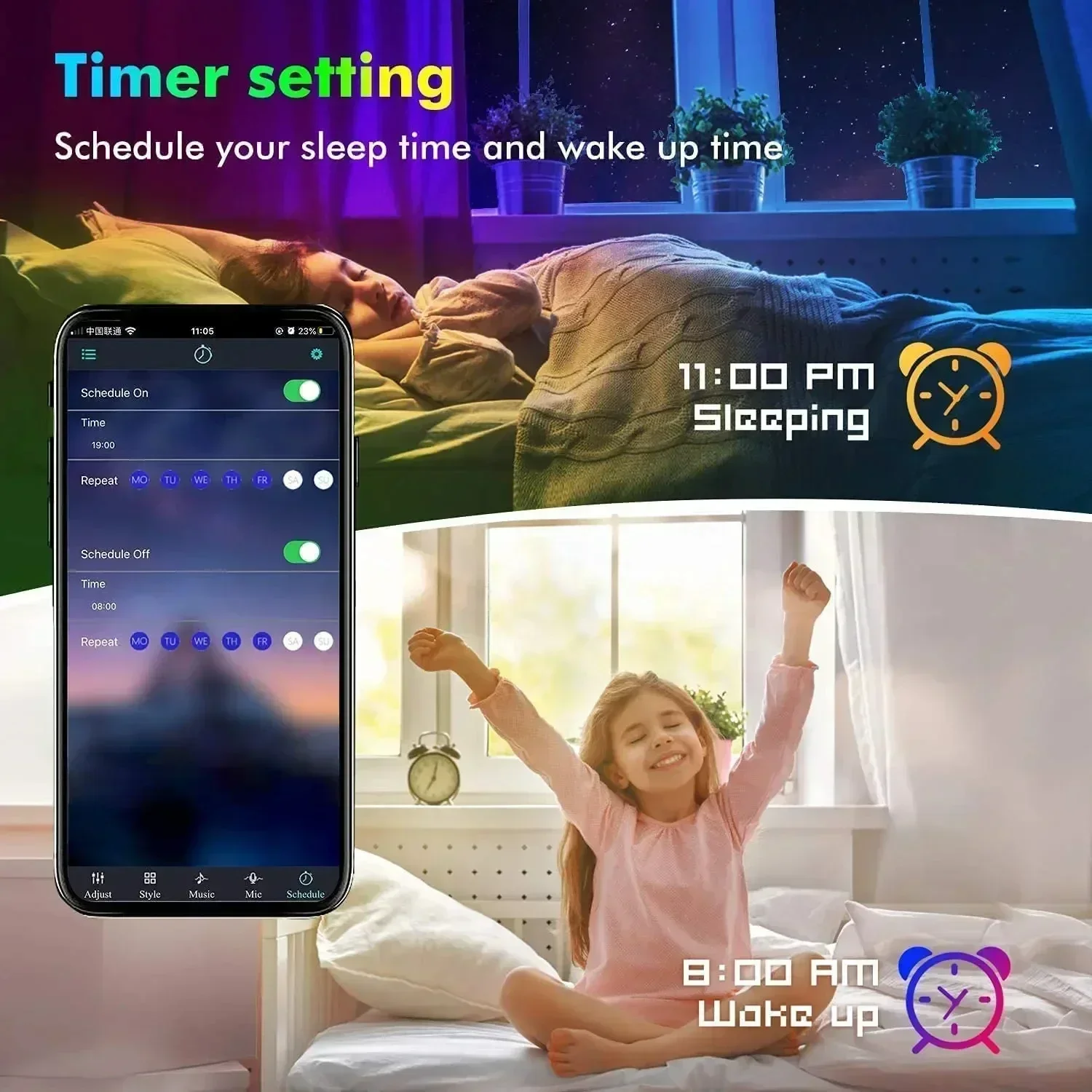 ไฟ LED RGB อัจฉริยะสำหรับเล่นเ - Lighting Decor For Room บทวิจารณ์และราคา