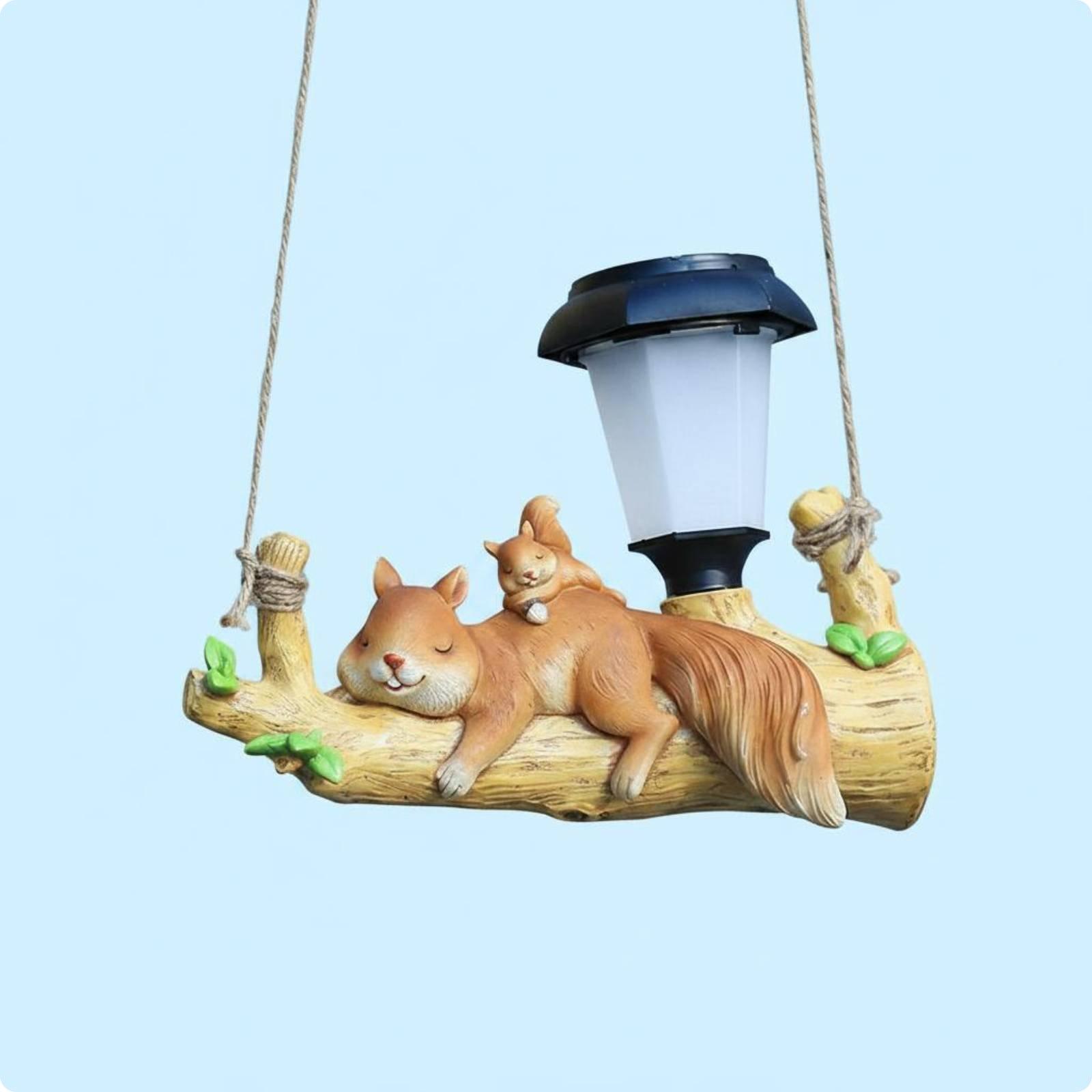 โคมไฟแขวนกลางแจ้งพลังงานแสงอาท - Yard Lighting Decor บทวิจารณ์และราคา