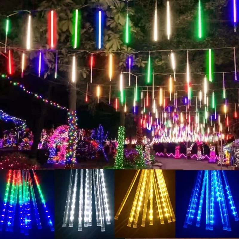 30 ซม./50 ซม.ฝนดาวตกกันน้ํา 8  - Decor Lighting Uk บทวิจารณ์และราคา