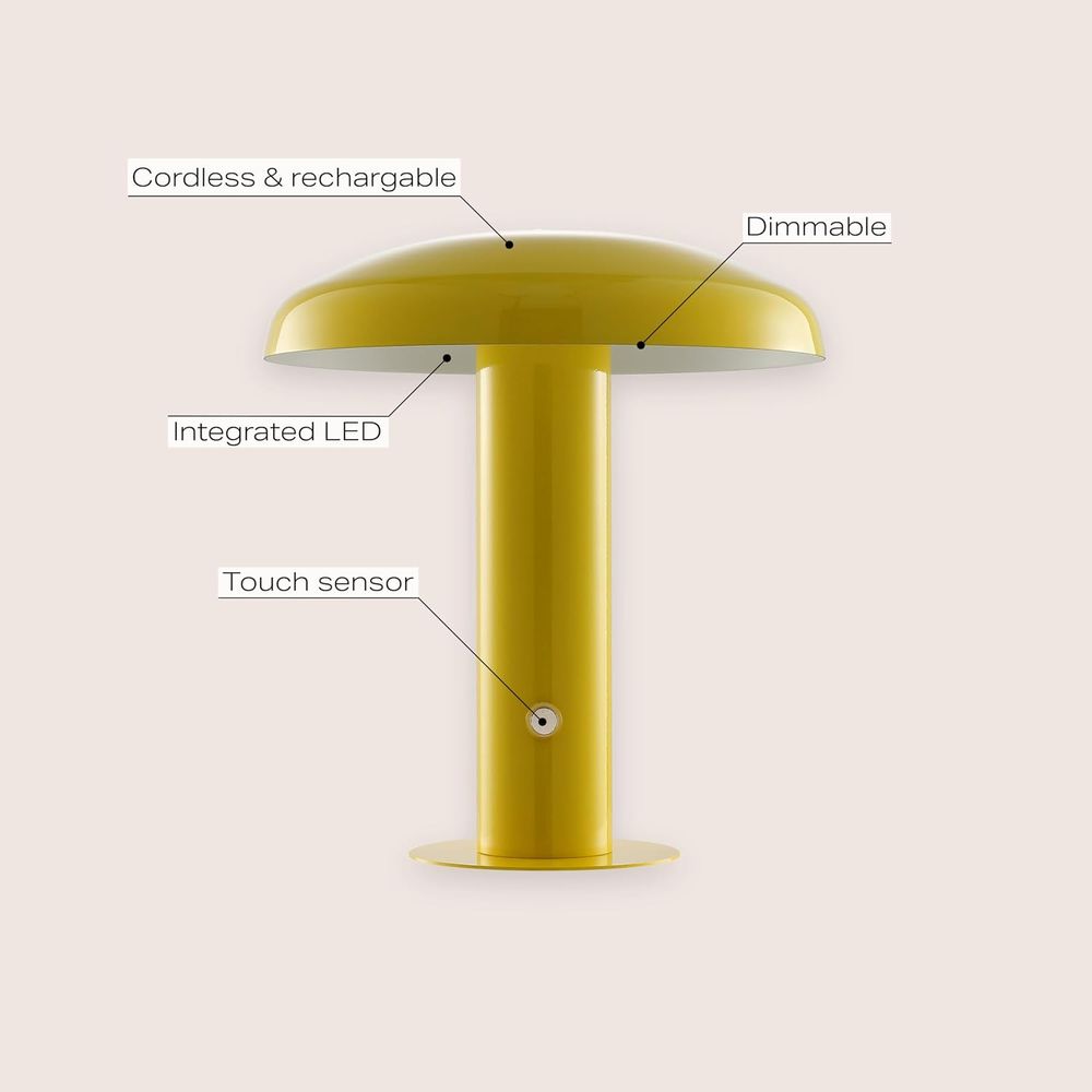 โคมไฟตั้งโต๊ะรูปทรงเห็ดรุ่นใหม - Mushroom Table Lamp บทวิจารณ์และราคา