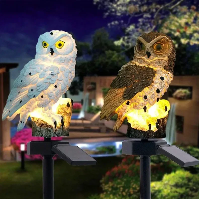 ไฟสวนรูปนกฮูกพลังงานแสงอาทิตย์ - Yard Lighting Decor บทวิจารณ์และราคา