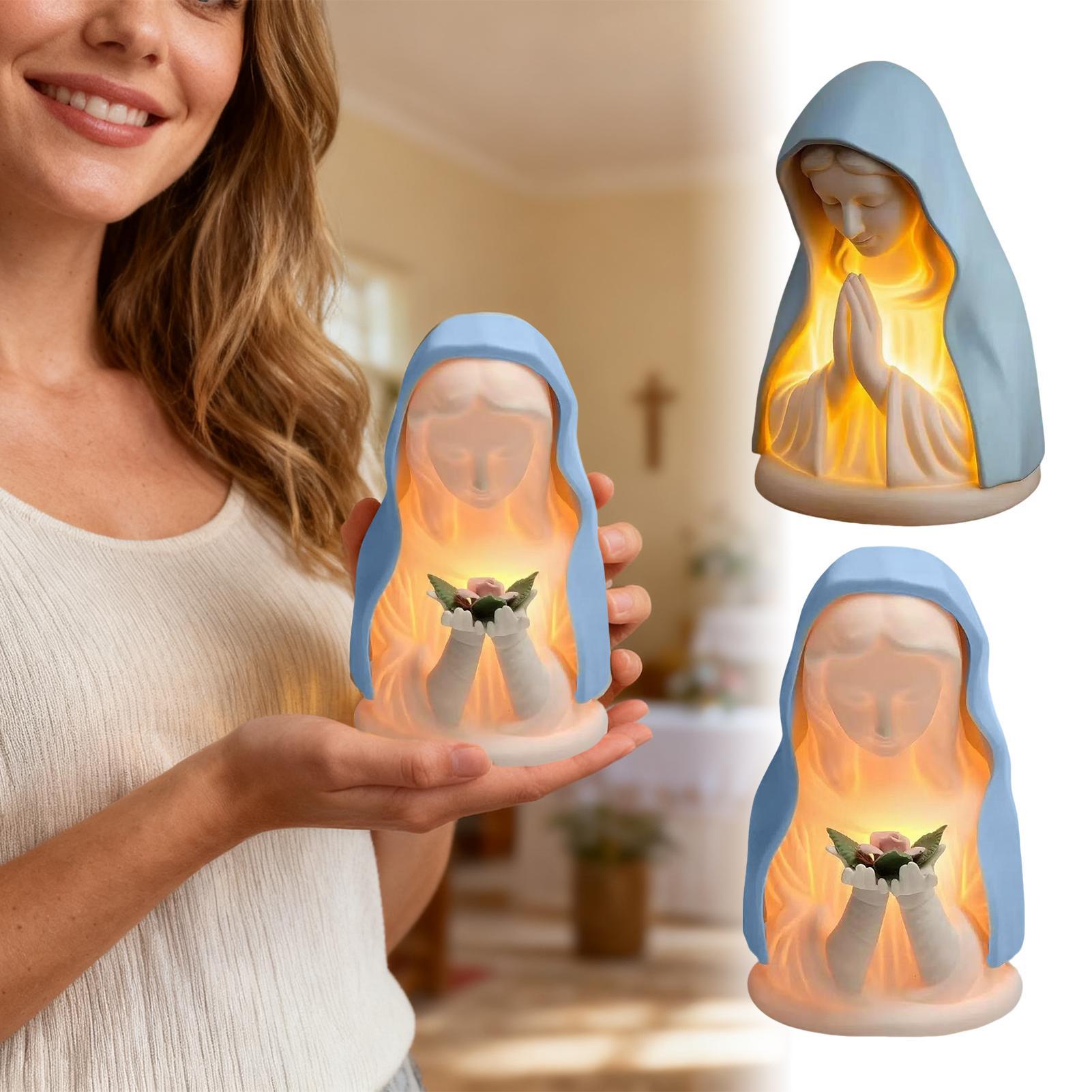 โคมไฟพระแม่มารี แสงอบอุ่น รูปป - Decor Lighting India บทวิจารณ์และราคา
