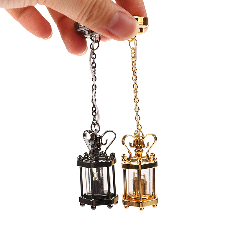 บ้านตุ๊กตา1:12โคมไฟแก้วขนาดเล็ - Lighting Decor House บทวิจารณ์และราคา