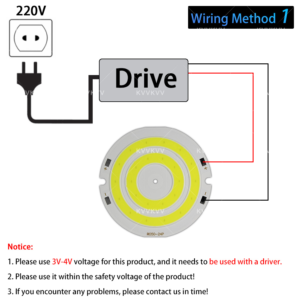 3V 4V รอบ COB หลอดไฟ LED อะไหล - Lighting Decor House บทวิจารณ์และราคา