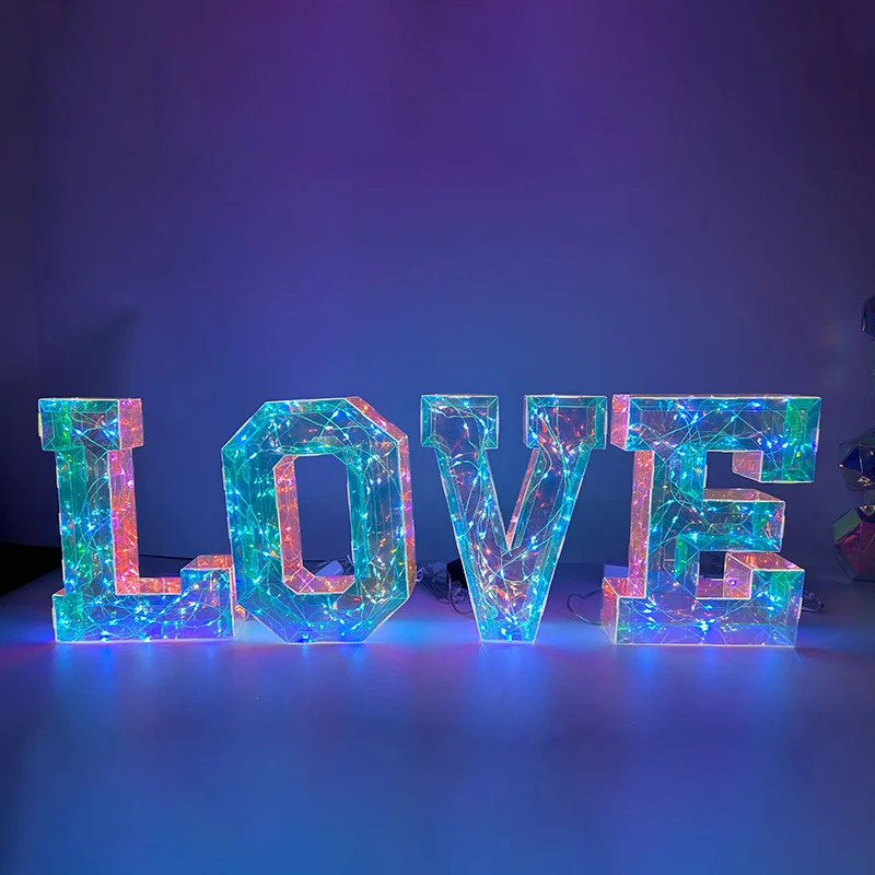 ตัวอักษรและตัวเลขไฟ LED สไตล์  - Light Up Letters Marquee บทวิจารณ์และราคา