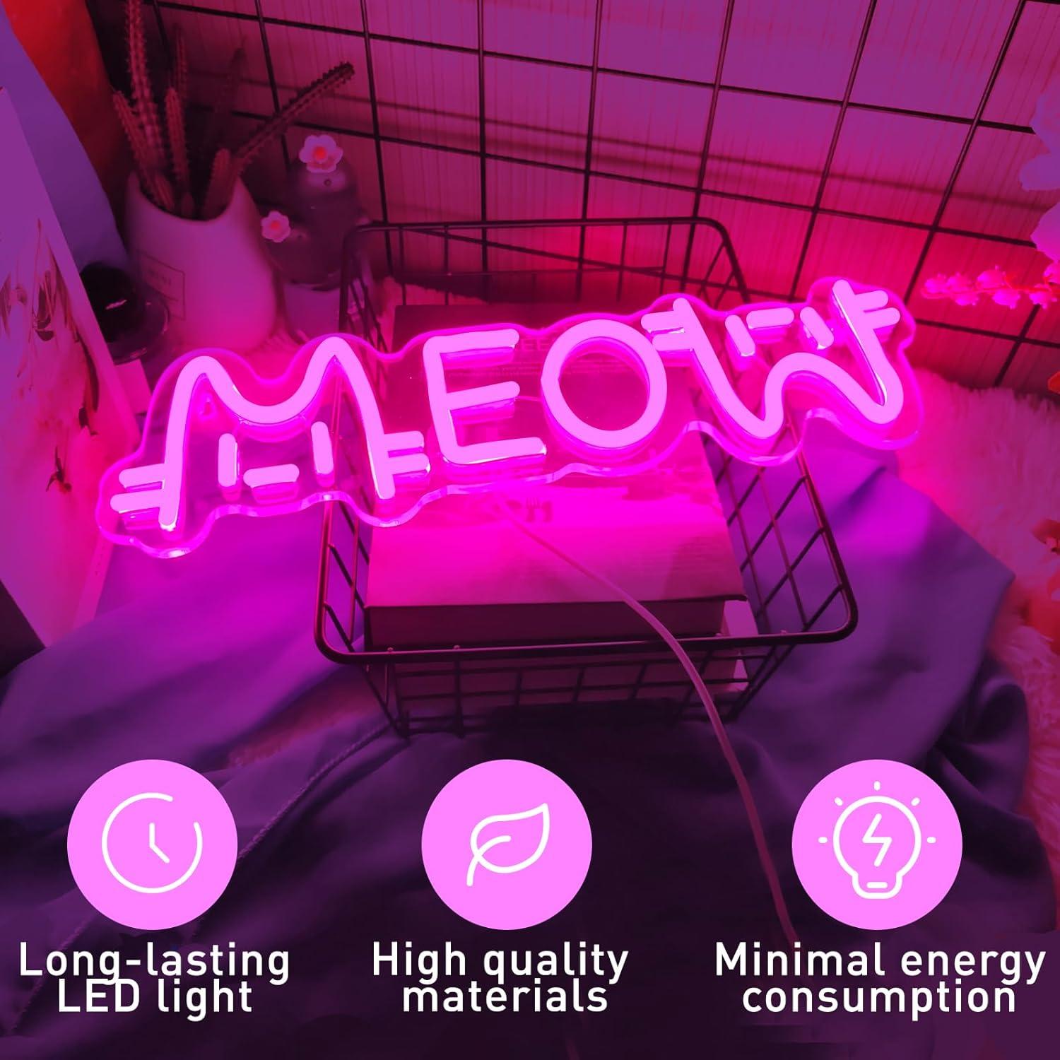 ป้ายไฟนีออนรูปแมว ใช้พลังงานจา - Lighting Decor House บทวิจารณ์และราคา