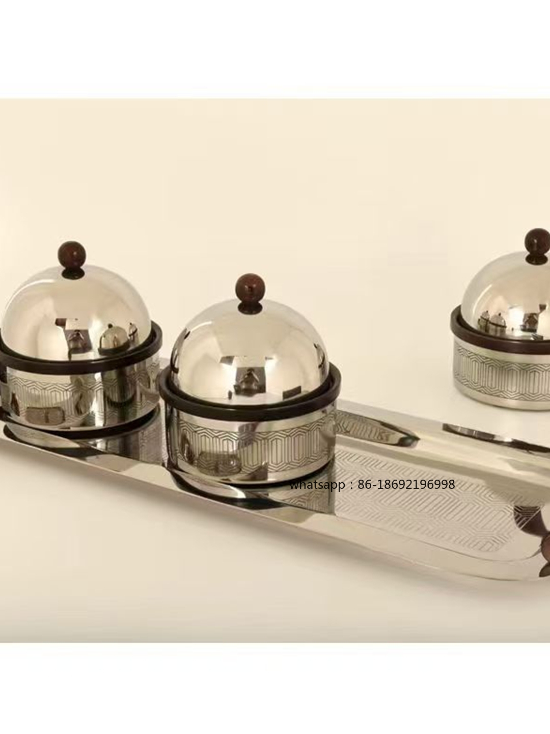 อินเดียนำเข้าถาดโลหะสีเงินสไตล - Decor Lighting India บทวิจารณ์และราคา
