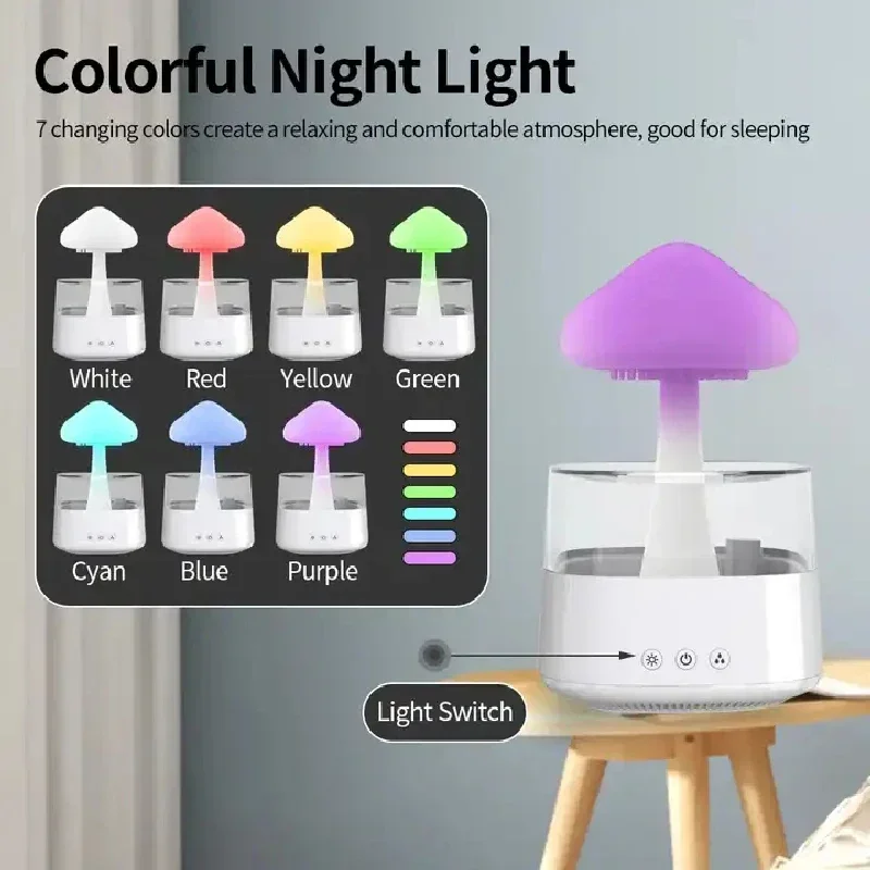 เครื่องเพิ่มความชื้นในอากาศรูป - Mushroom Table Lamp บทวิจารณ์และราคา