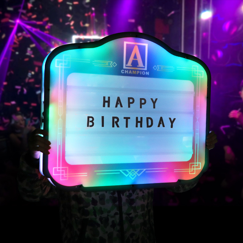 ป้ายไฟ LED แสดงข้อความ VIP ขาย - Light Up Letters Marquee บทวิจารณ์และราคา