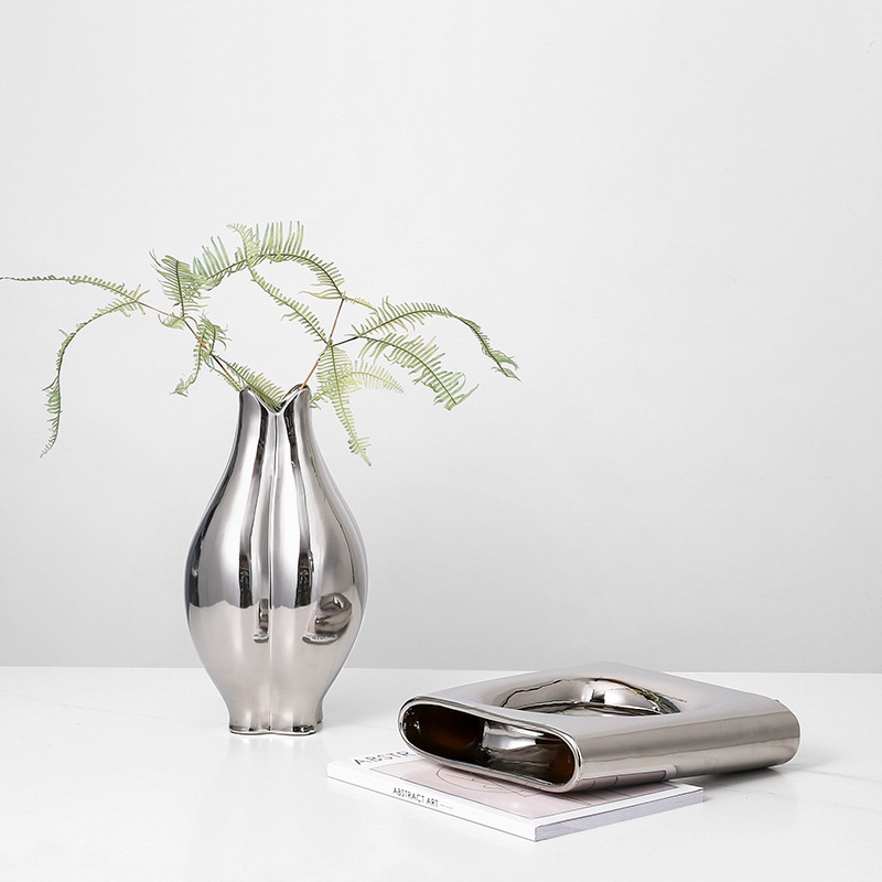 แจกันเซรามิกเคลือบเงา ดีไซน์หร - Decor Lighting Returns บทวิจารณ์และราคา