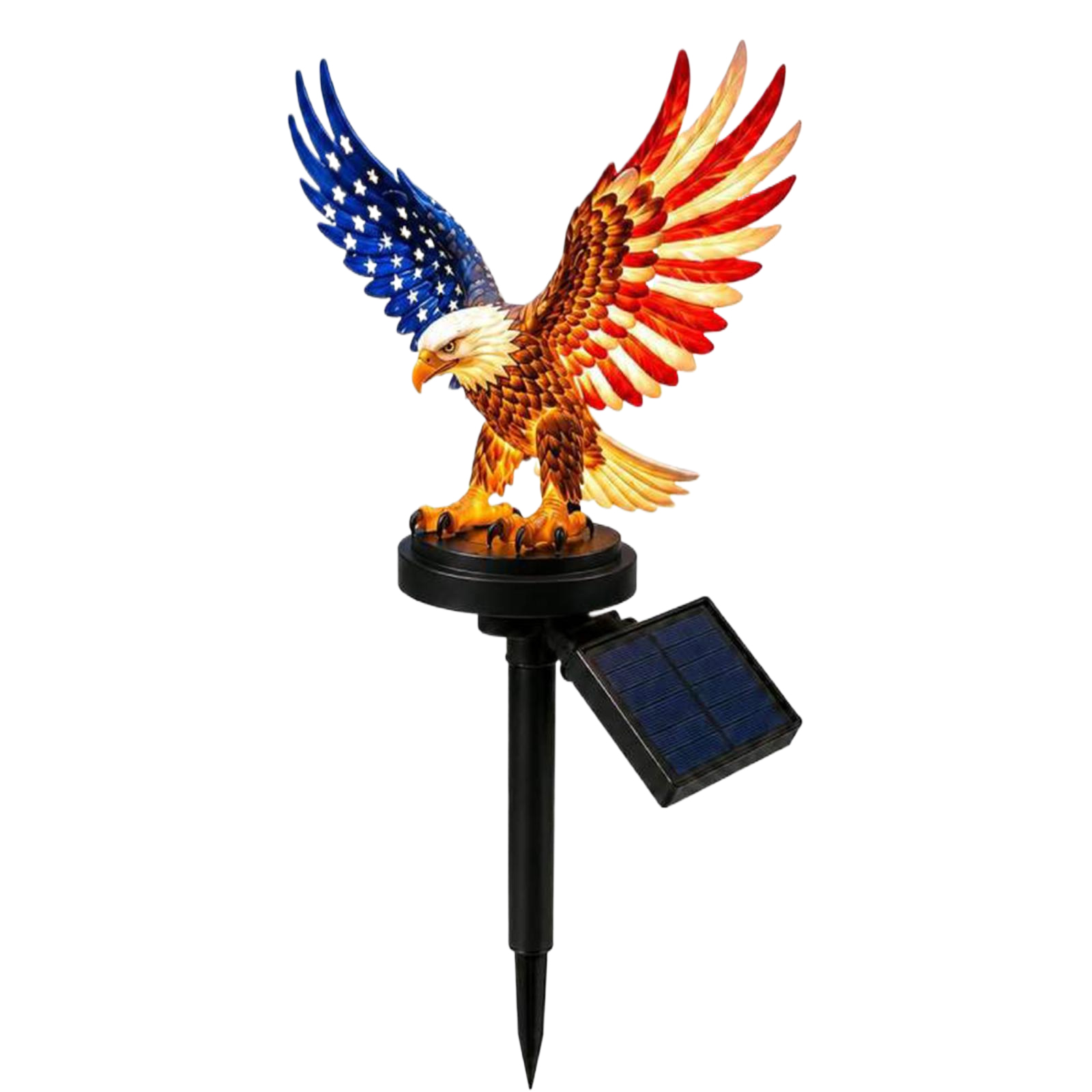 ไฟประดับรูปนกอินทรีพลังงานแสงอ - Yard Lighting Decor บทวิจารณ์และราคา