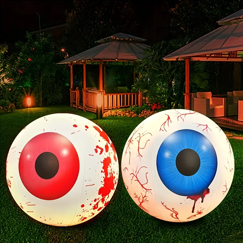 ลูกตาเป่าลมฮาโลวีน ไฟ LED ควบค - Lighting Decor House บทวิจารณ์และราคา