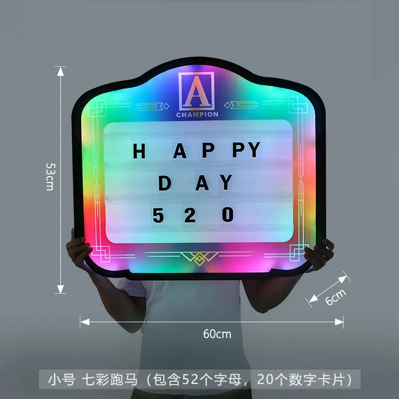 ป้ายไฟ LED แบบคลาสสิกสำหรับไนต - Light Up Letters Marquee บทวิจารณ์และราคา